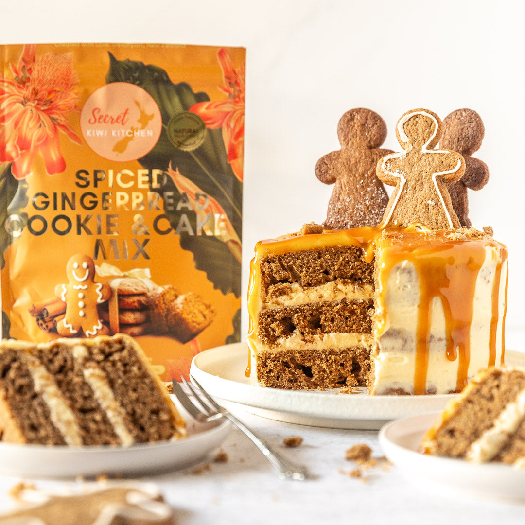 ππ Two Fun Holiday Cakes to Make with Our Gingerbread Cookie Mix π°π