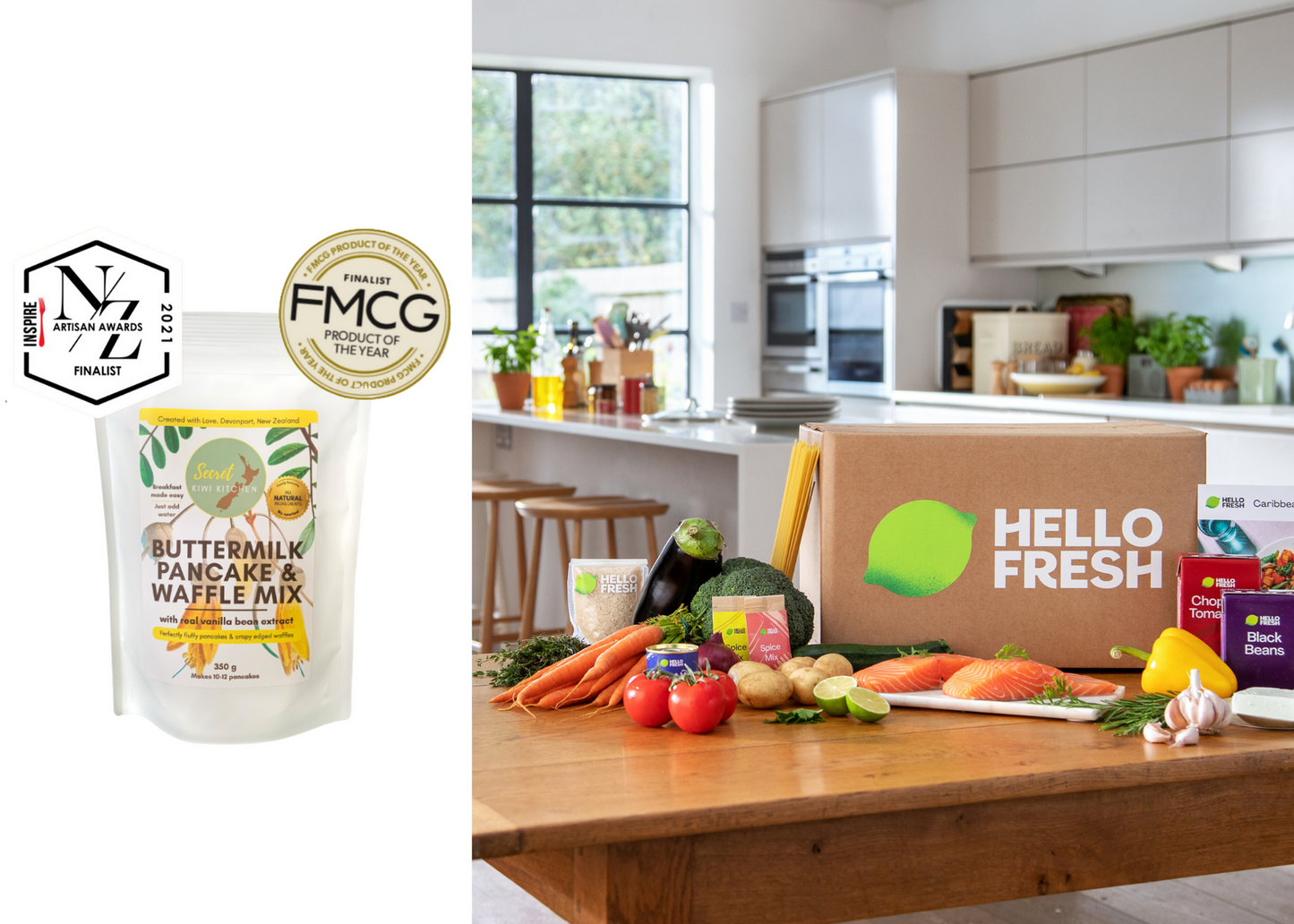 Press Release: Secret Kiwi Kitchen Partners with Leading Meal Kit Business Hello Fresh