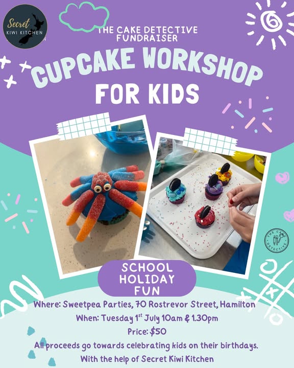 More Than Cake: Why Secret Kiwi Kitchen Supports The Cake Detective