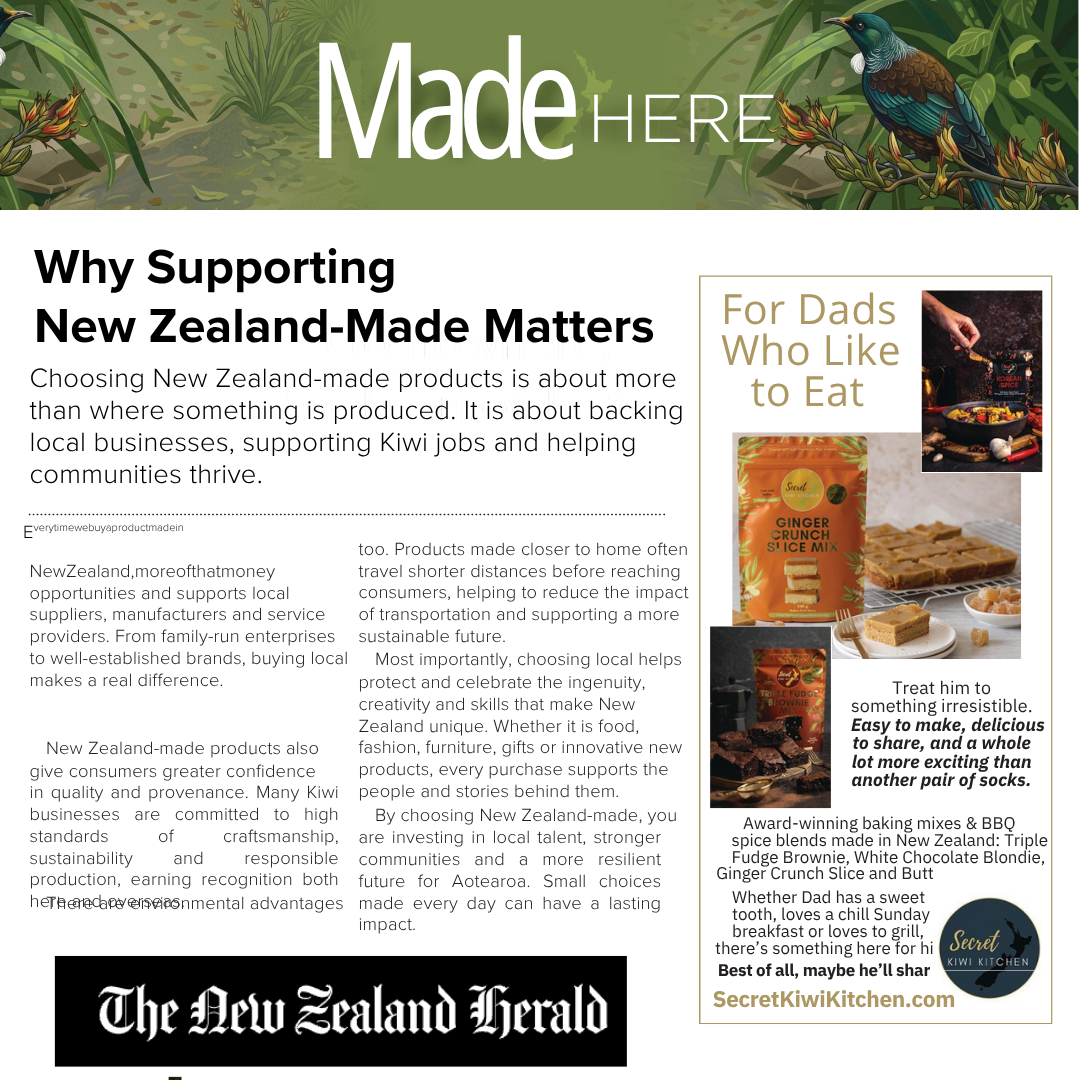 New Zealand Herald: Made Here Featuring Secret Kiwi Kitchen
