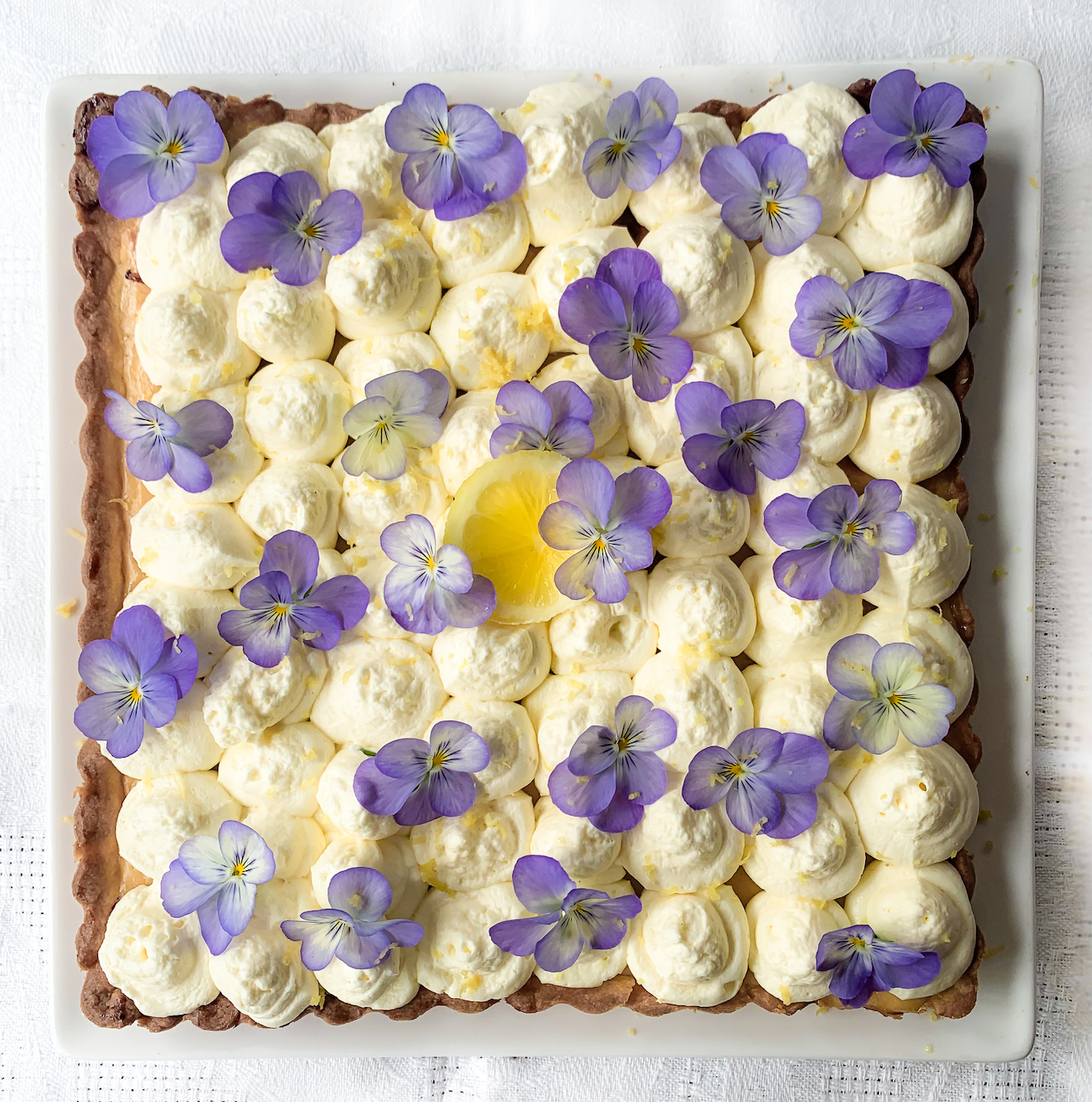 Lemon Marshmallow Fluff Pie