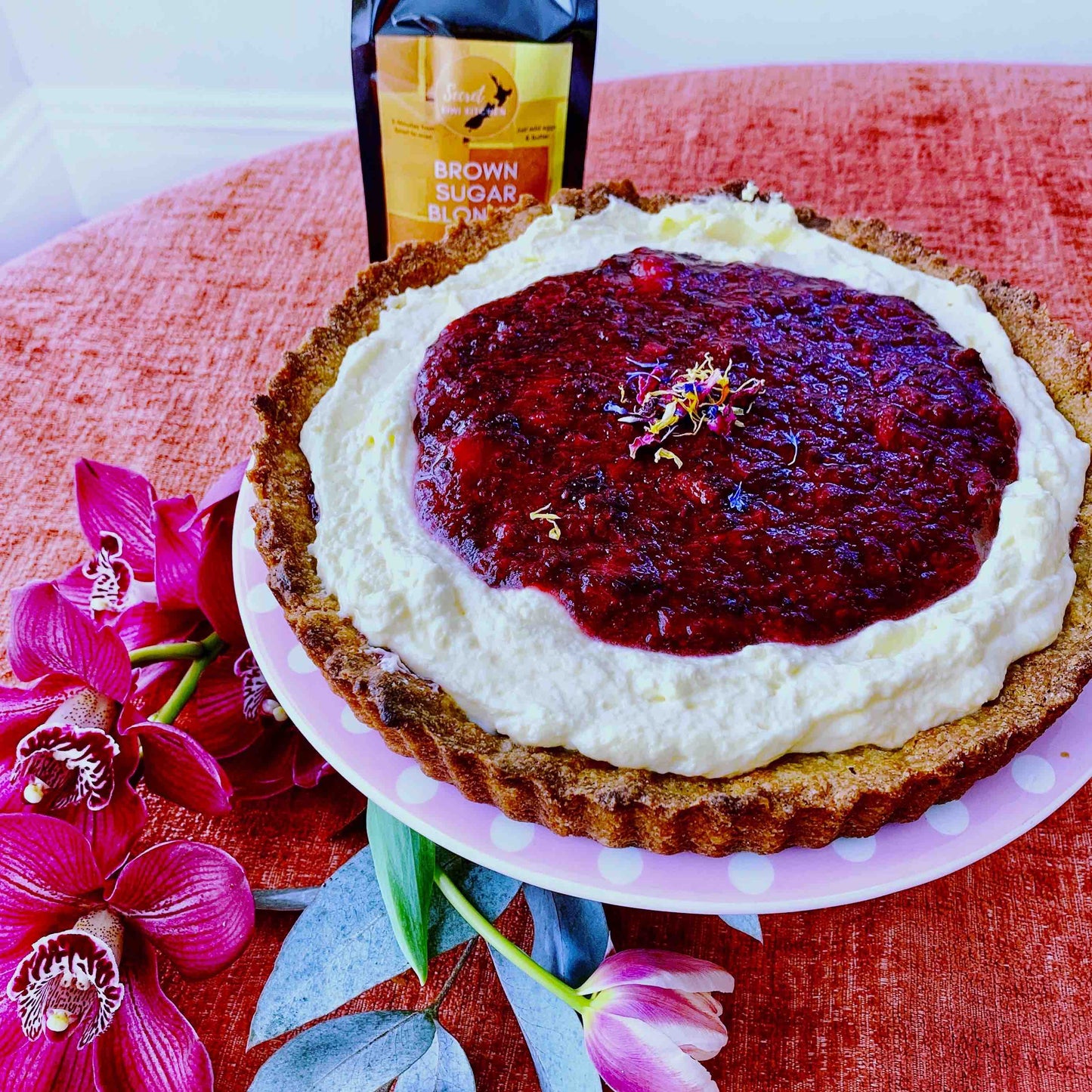 Blondie Mix Celebration Tarte: Semi Homemade Fun