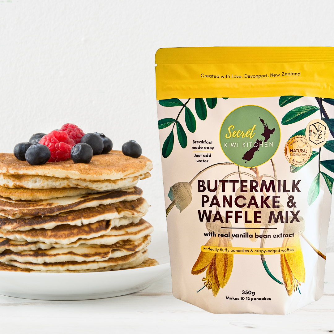 Buttermilk Pancake & Waffle Mix | Secret Kiwi Kitchen