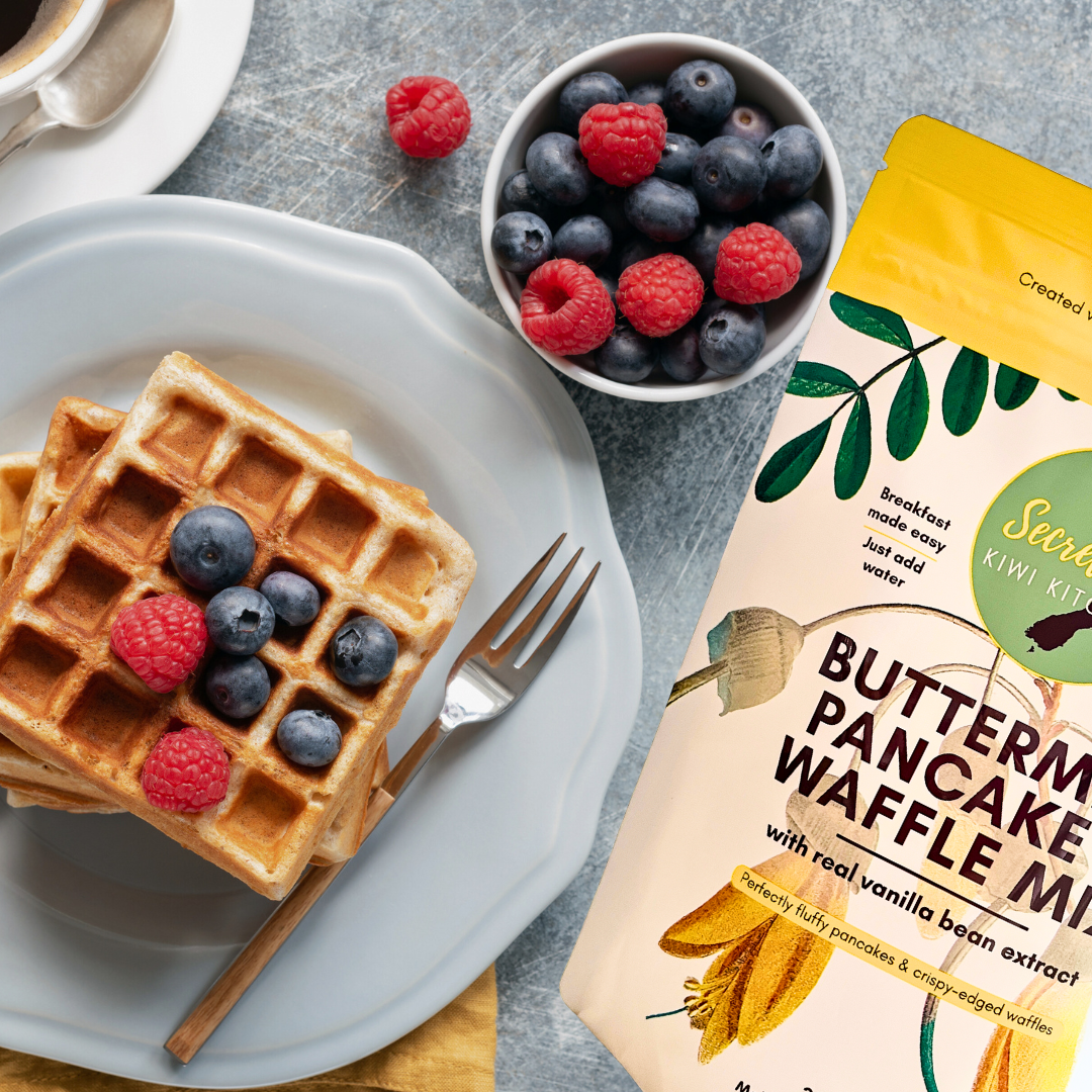 Buttermilk Pancake & Waffle Mix | Secret Kiwi Kitchen