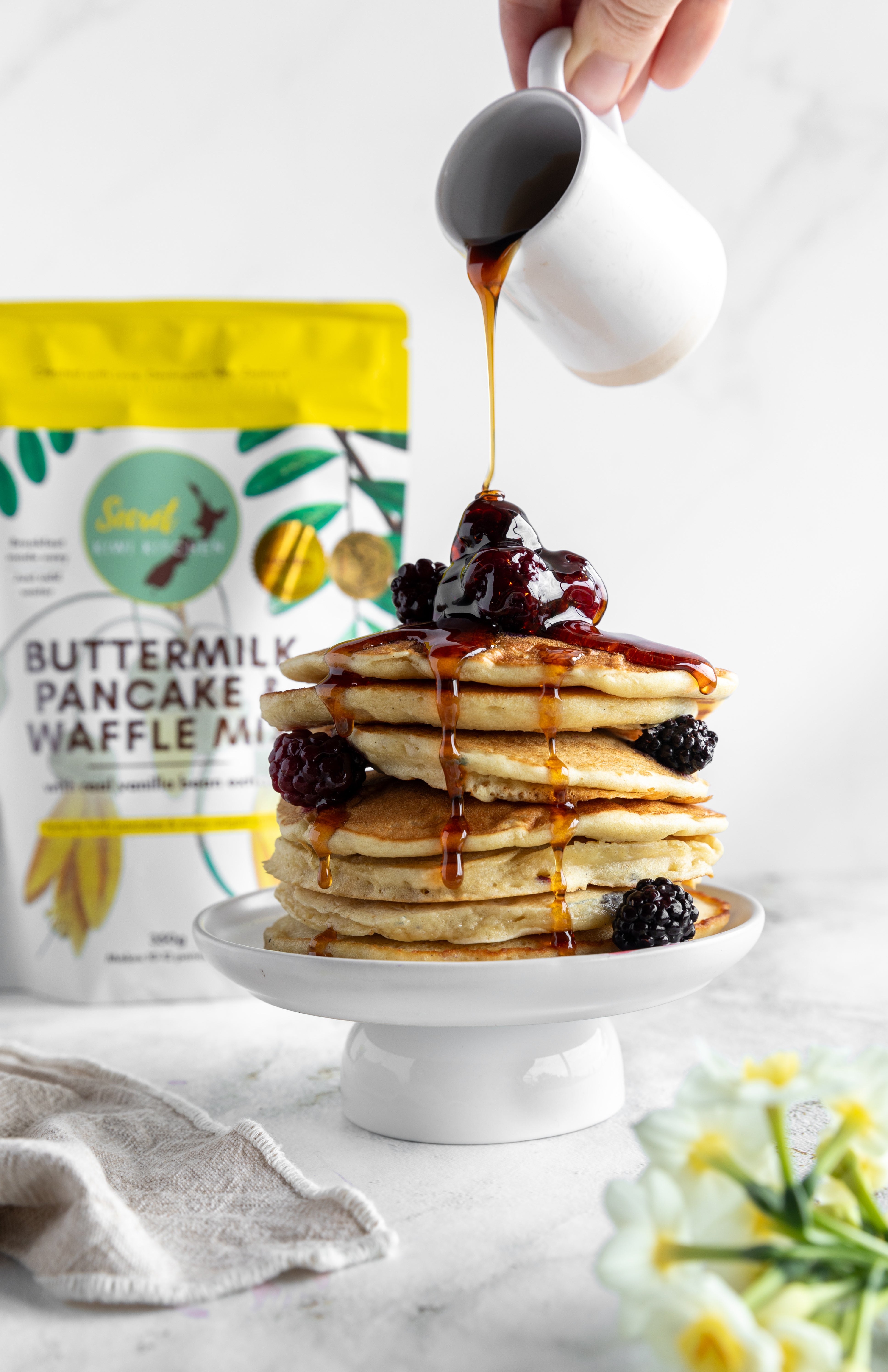 Buttermilk Pancake & Waffle Mix | Secret Kiwi Kitchen