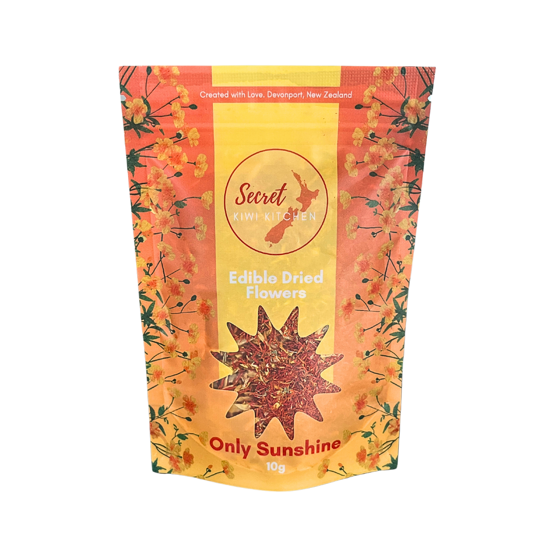 Edible Dried Flowers — Only Sunshine | Secret Kiwi Kitchen
